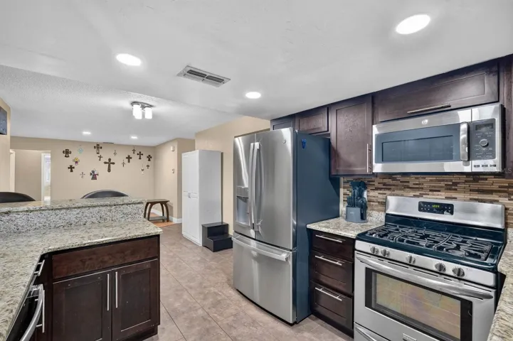 Kitchen with Stainless Steel Appliances