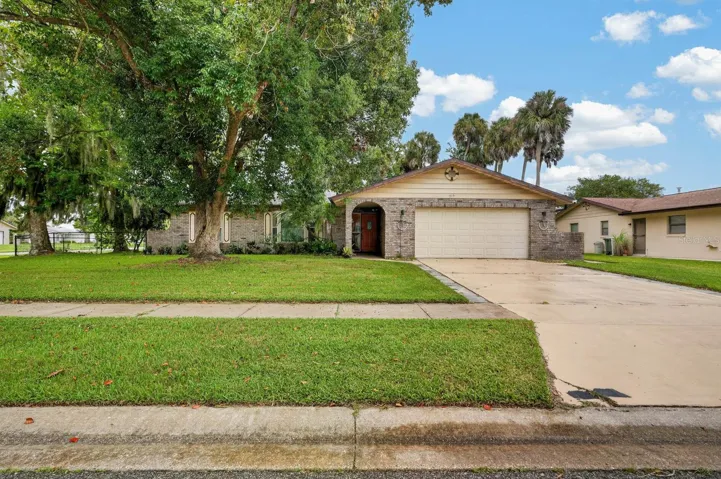 Front Lawn and Driveway
