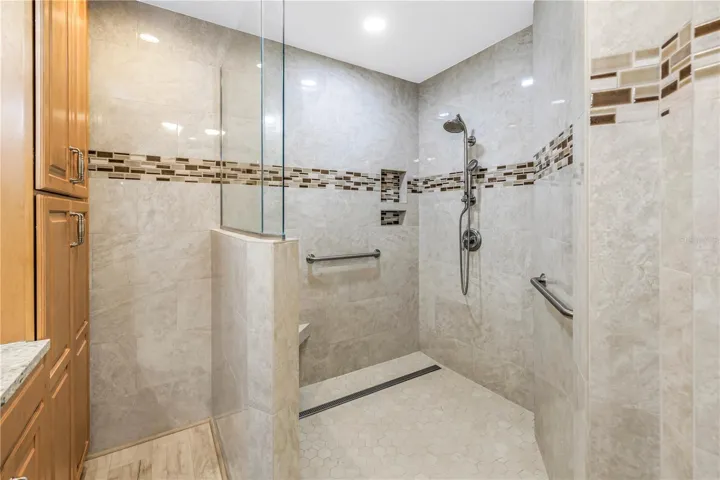 Primary Bathroom with walk-in shower