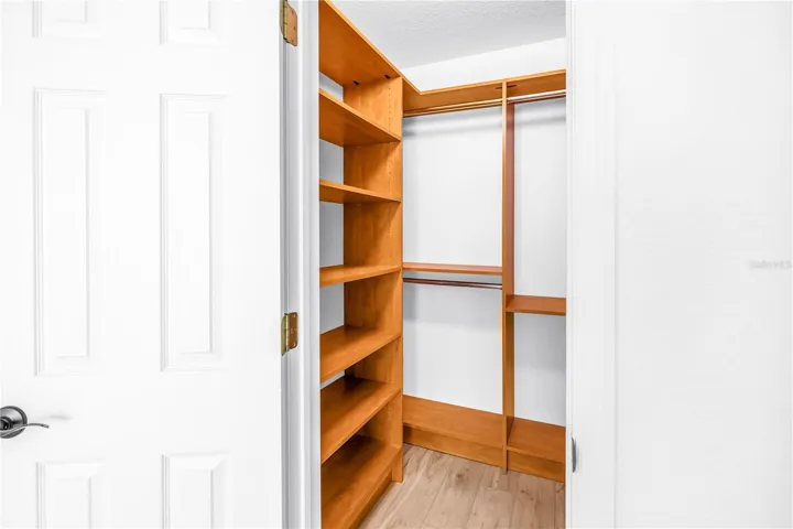 Bedroom 3 walk-in closet with California Closets