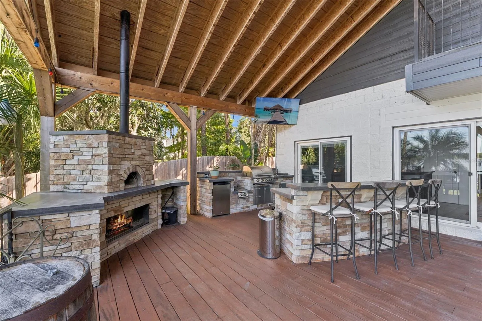 The perfect outdoor kitchen.