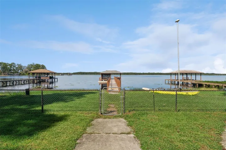 Fenced Yard.