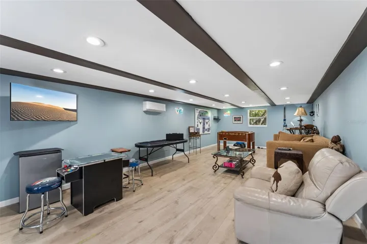 Bonus/flex space above the detached garage.