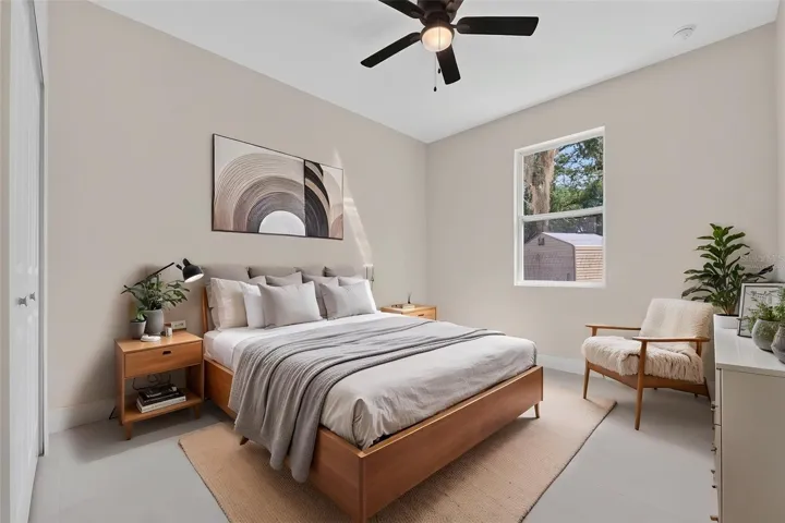 Second bedroom virtually staged