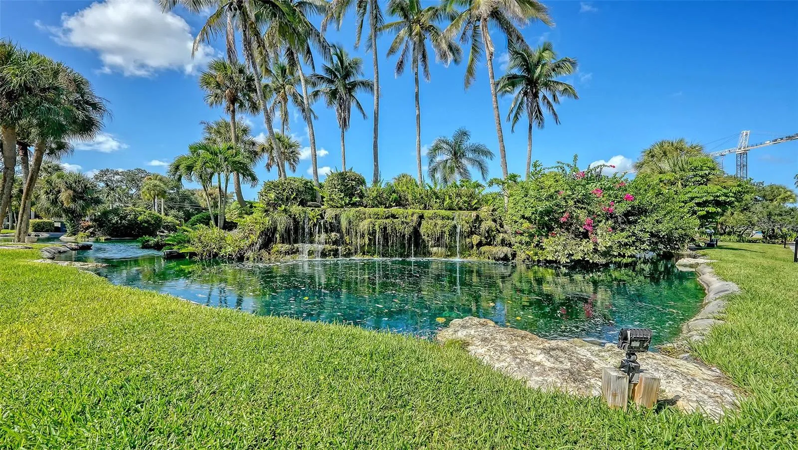 Lake at front of property