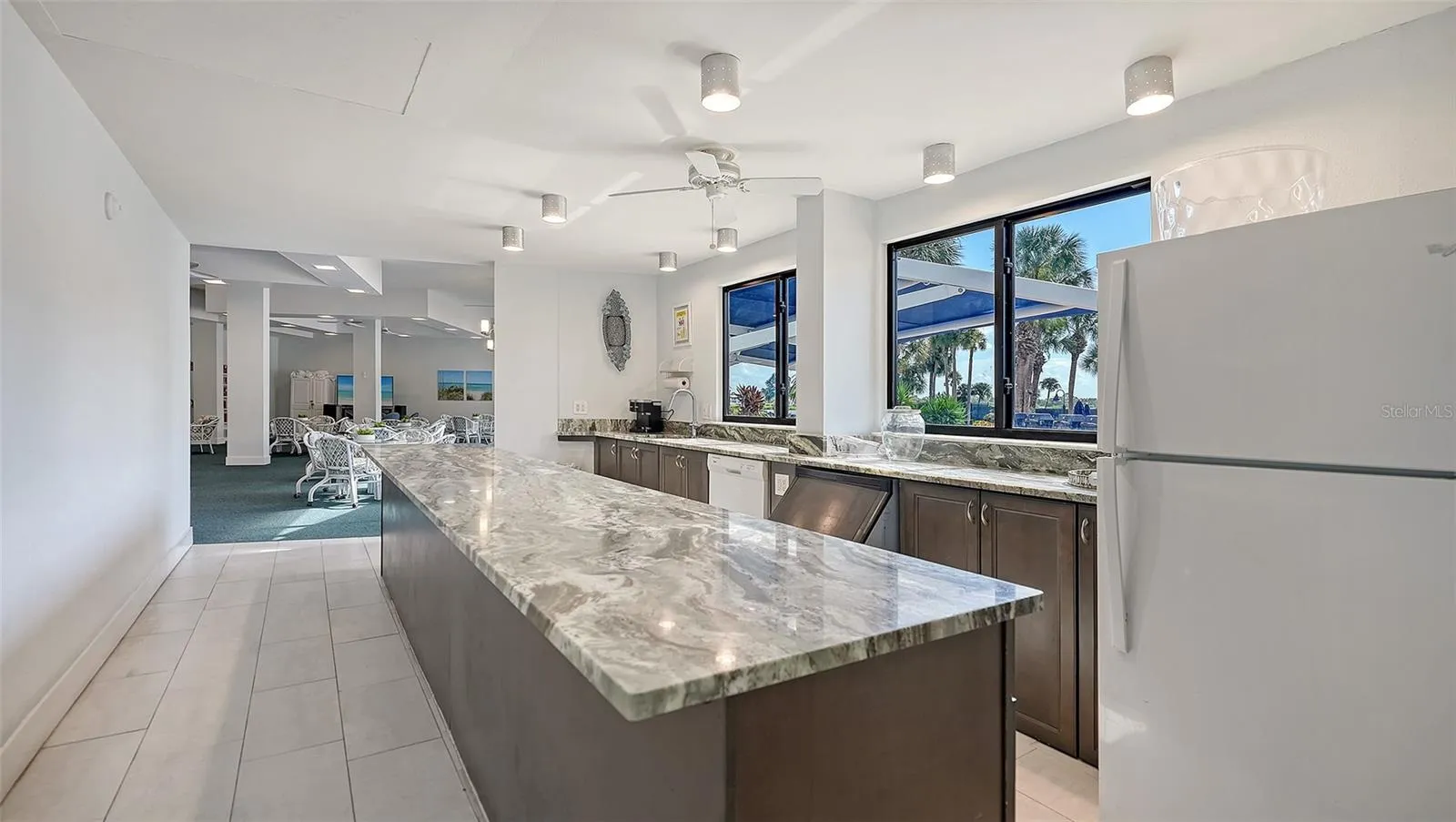 Common kitchen area