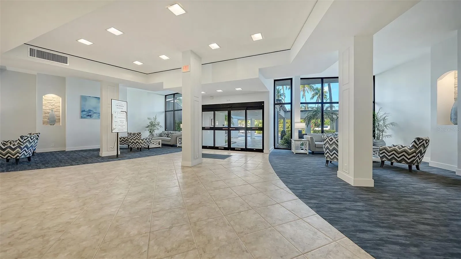 Lobby area of Condo