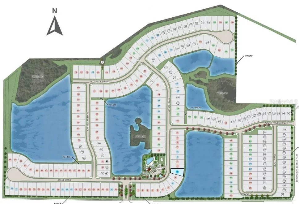 829 Steel Drive Site Map