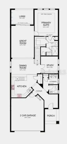 Floor 1 ~ Additional Highlights Include: 8' interior doors, pocket door into primary bathroom, open spindles and oak stair treads, outdoor kitchen rough-in, and all appliances included