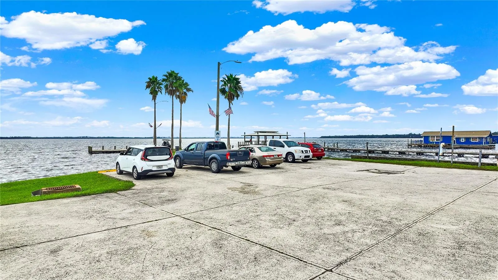 Parking for boat ramp