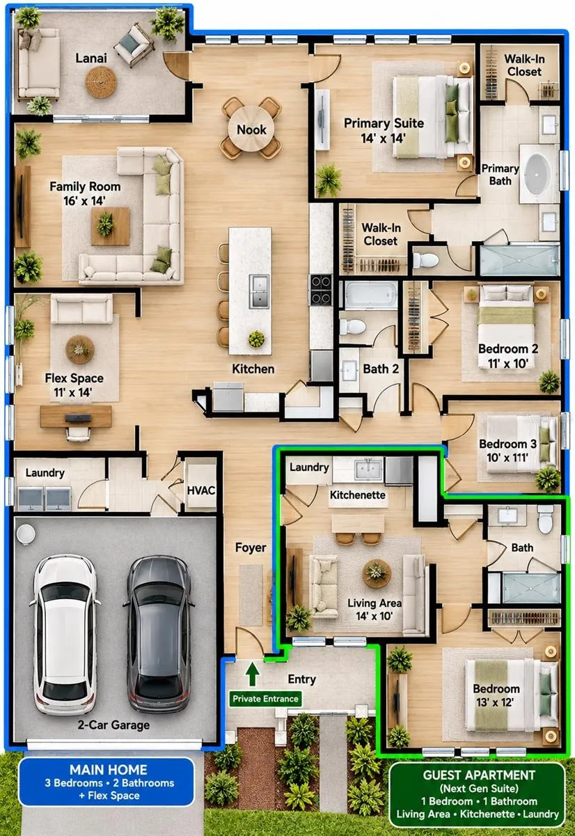 Riviera Floor Plan