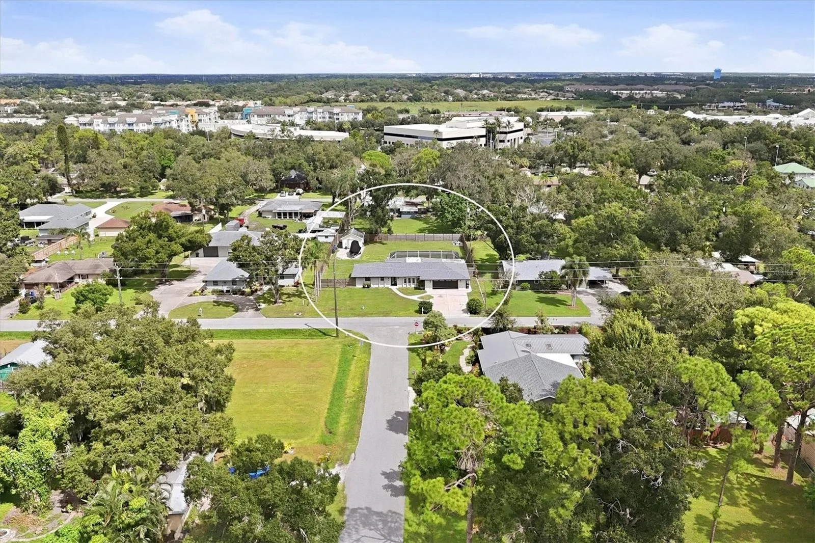 North-facing Aerial Photograph