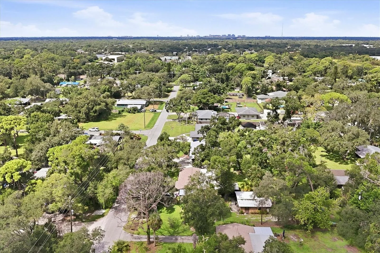 West-facing Aerial Photograph