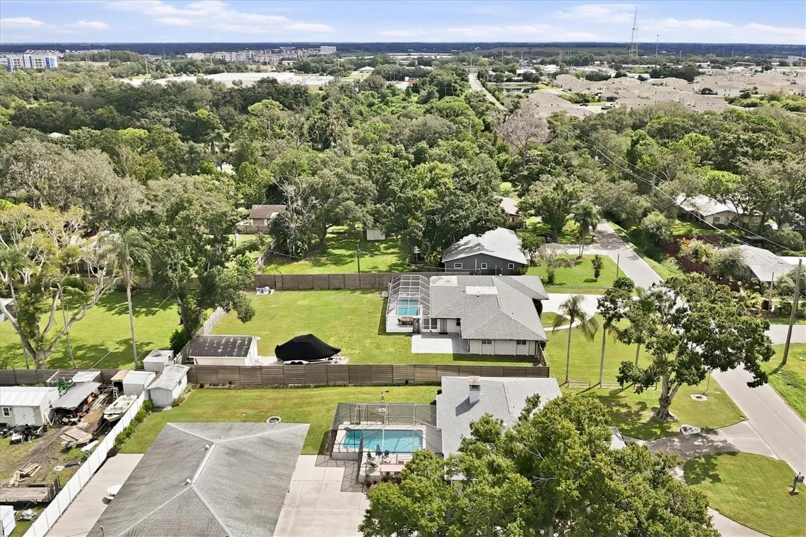 East-facing Aerial Photograph
