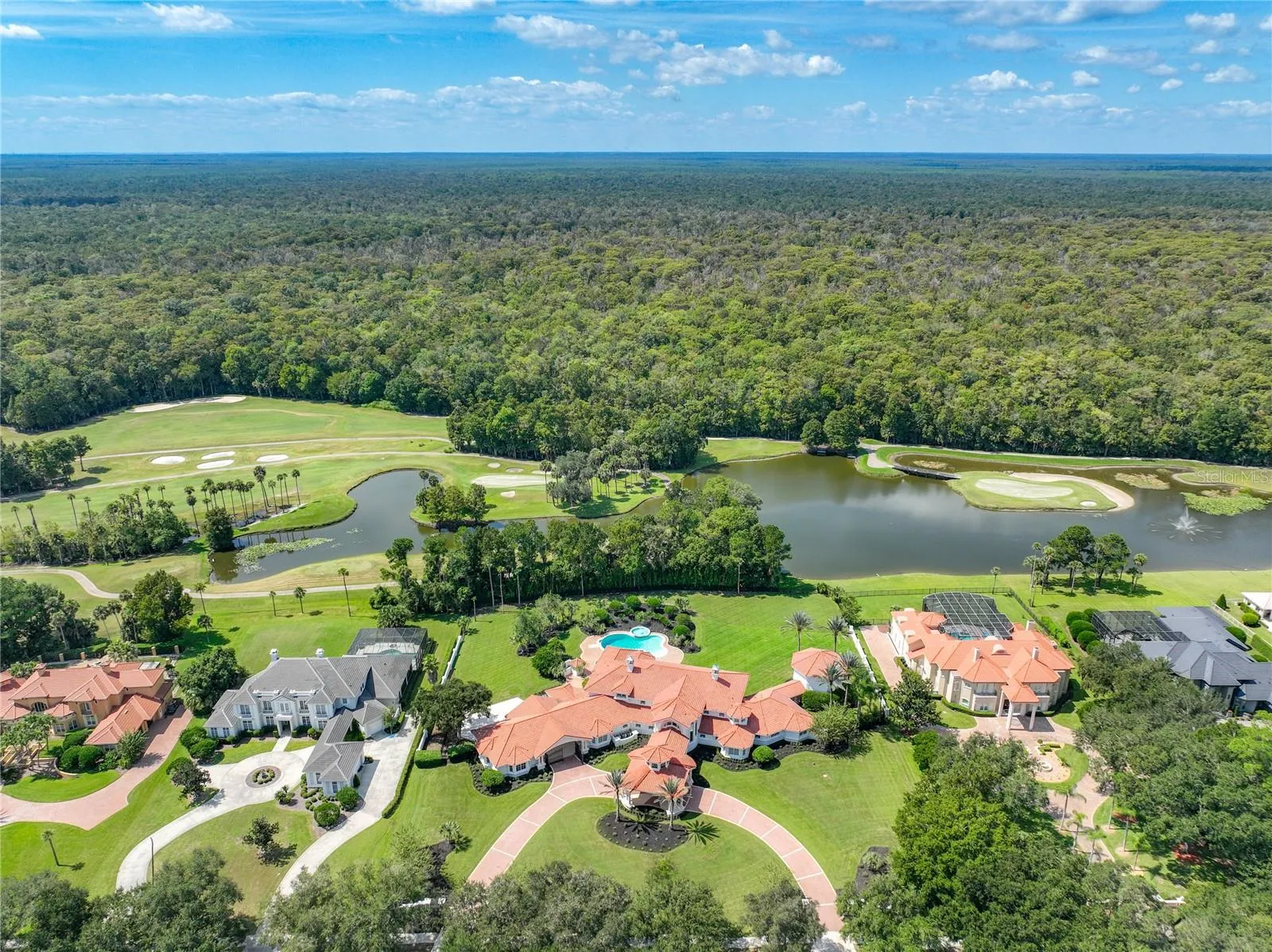 expansive double-lot empcomassing over 2 acres