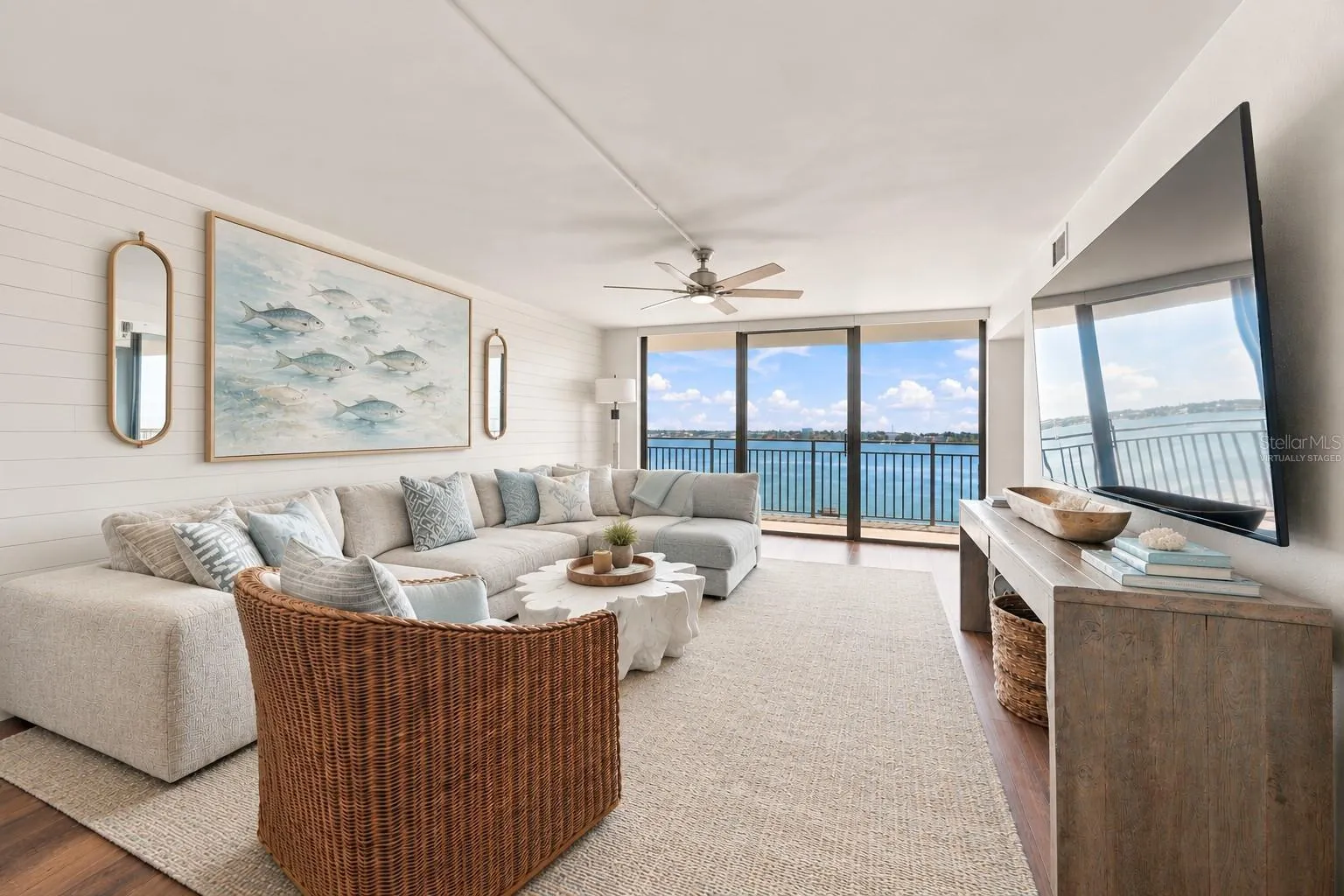 Virtually Staged -The natural light pours in...