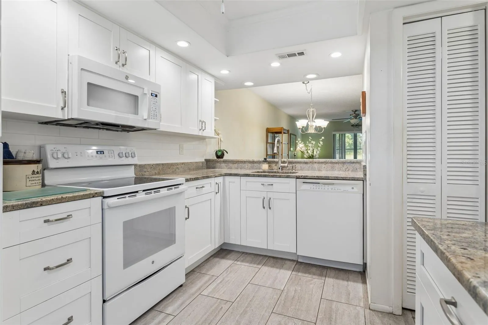 Renovated kitchen.