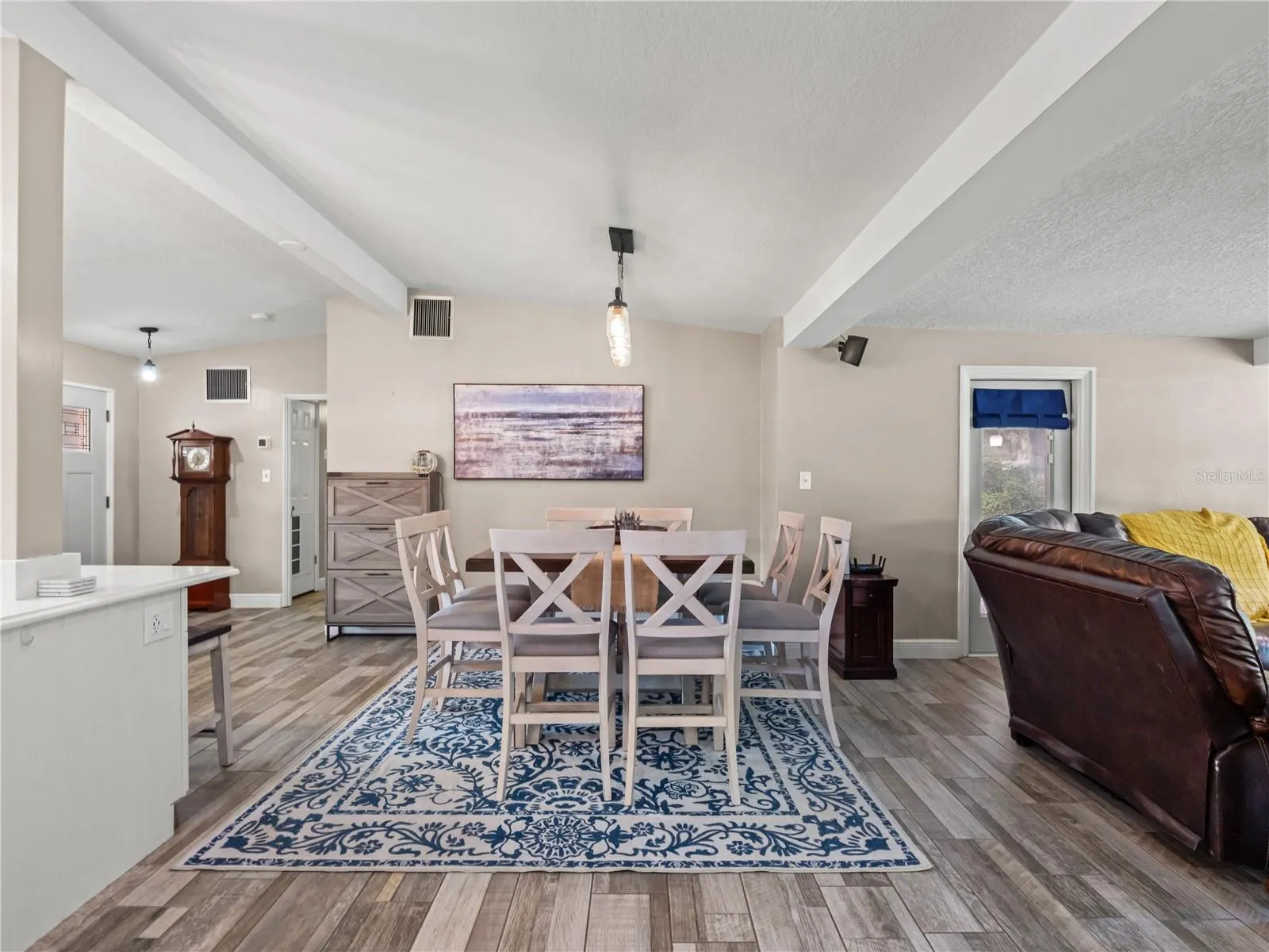 Dining space.