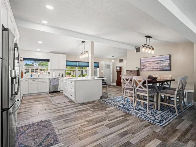 Beautiful open concept.
