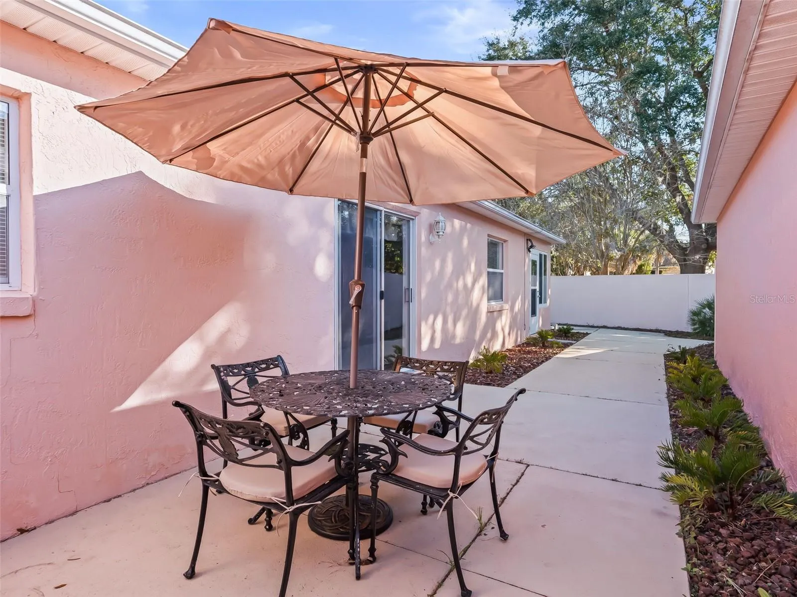 Side Courtyard