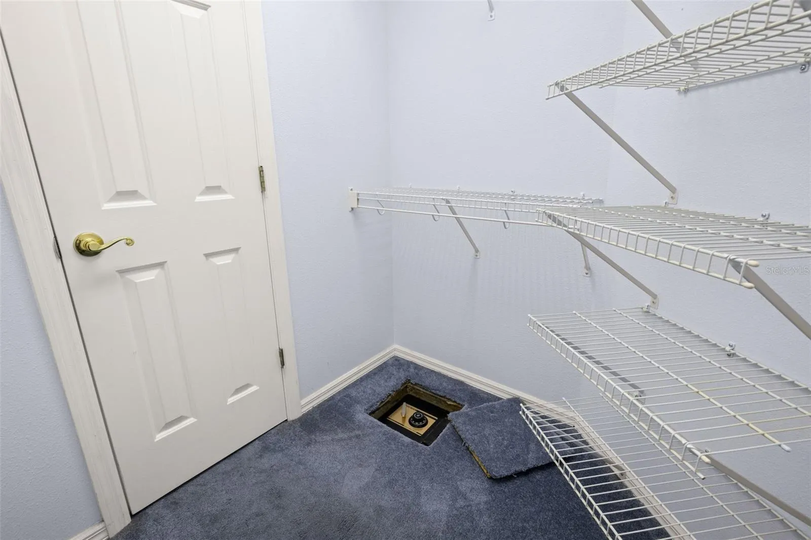 Walk-In Closet with Safe