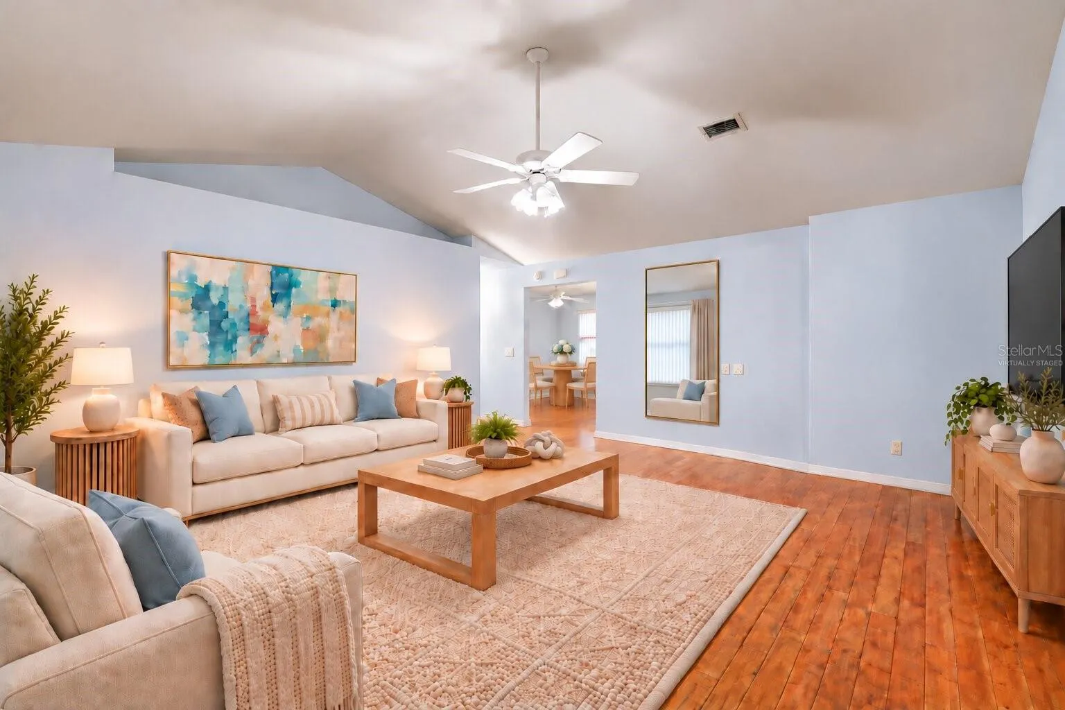 Virtually Staged - Living Room