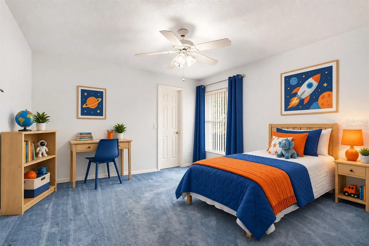 Virtually Staged - Second Bedroom