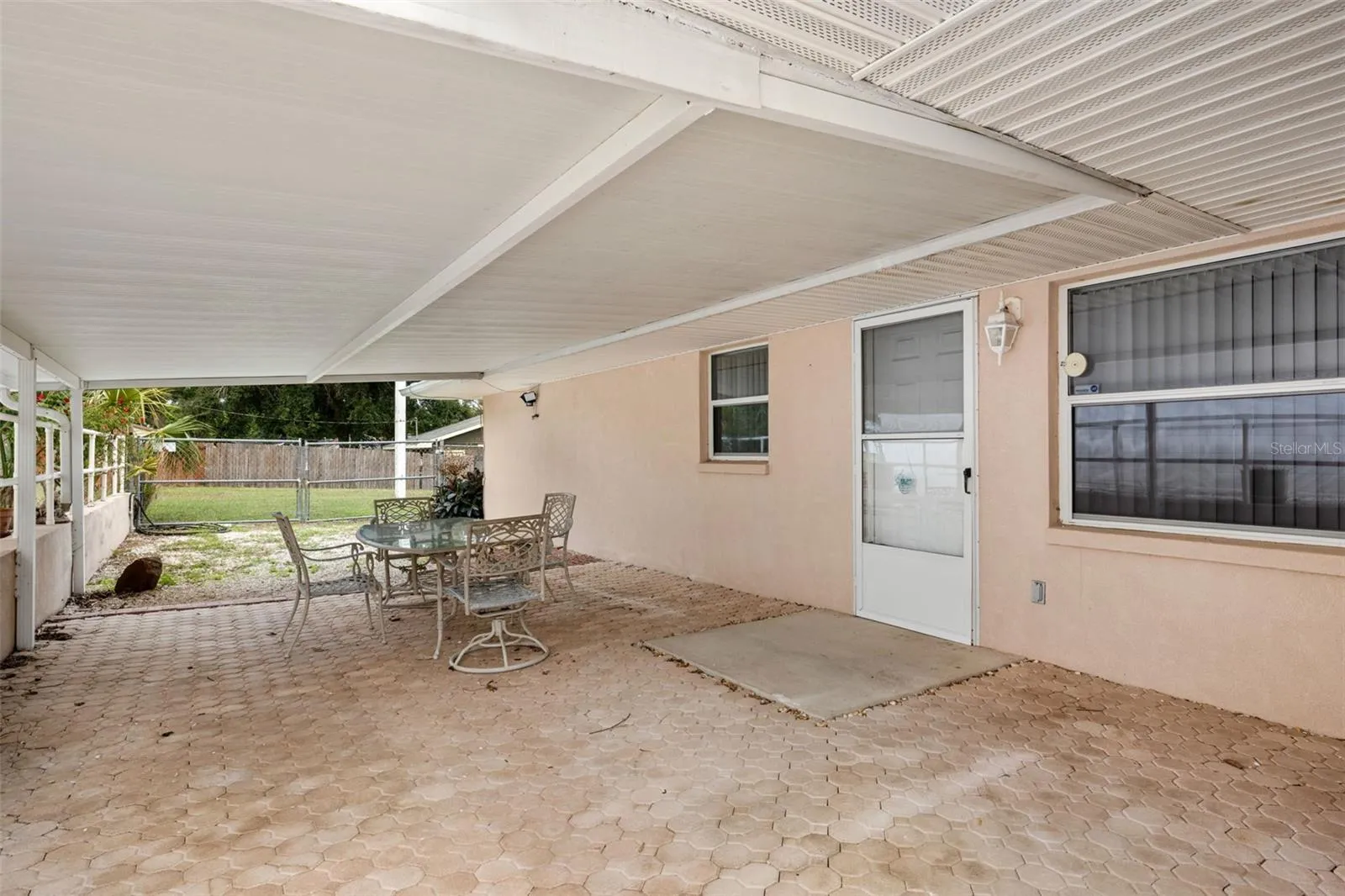 Covered Rear Patio