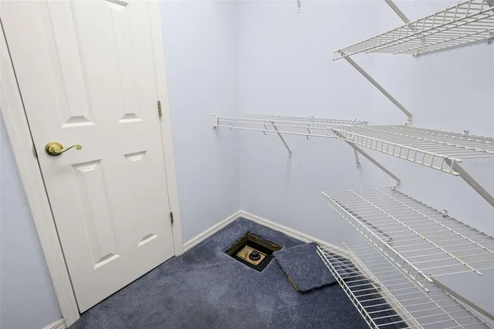 Walk-In Closet with Safe