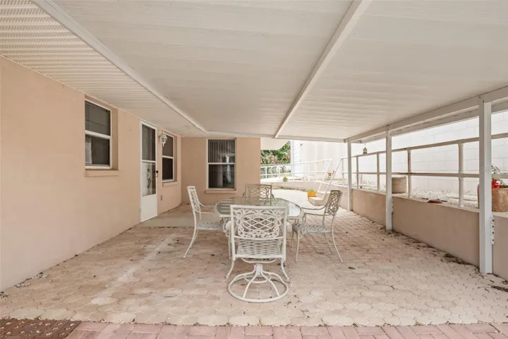 Covered Rear Patio
