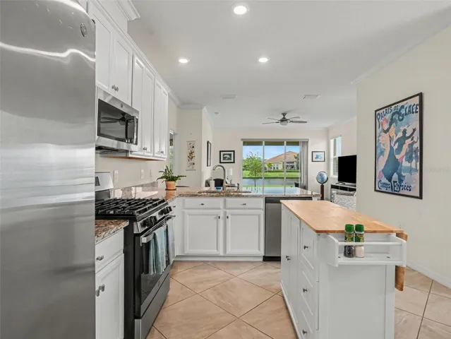 Kitchen with Stainless Steel Appliances