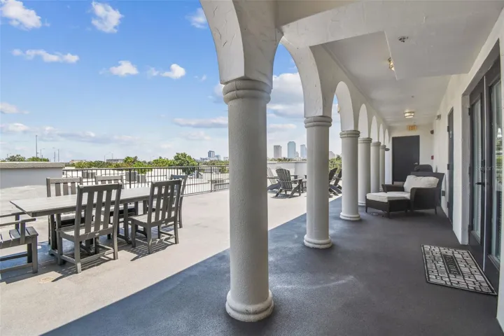 Rooftop terrace for dining al fresco or just relaxing.
