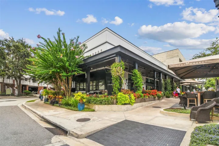 Meat Market in Hyde Park Village, one of many fine dining establishments.