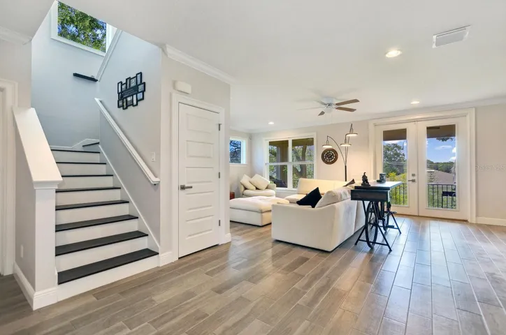 stairs to bedrooms