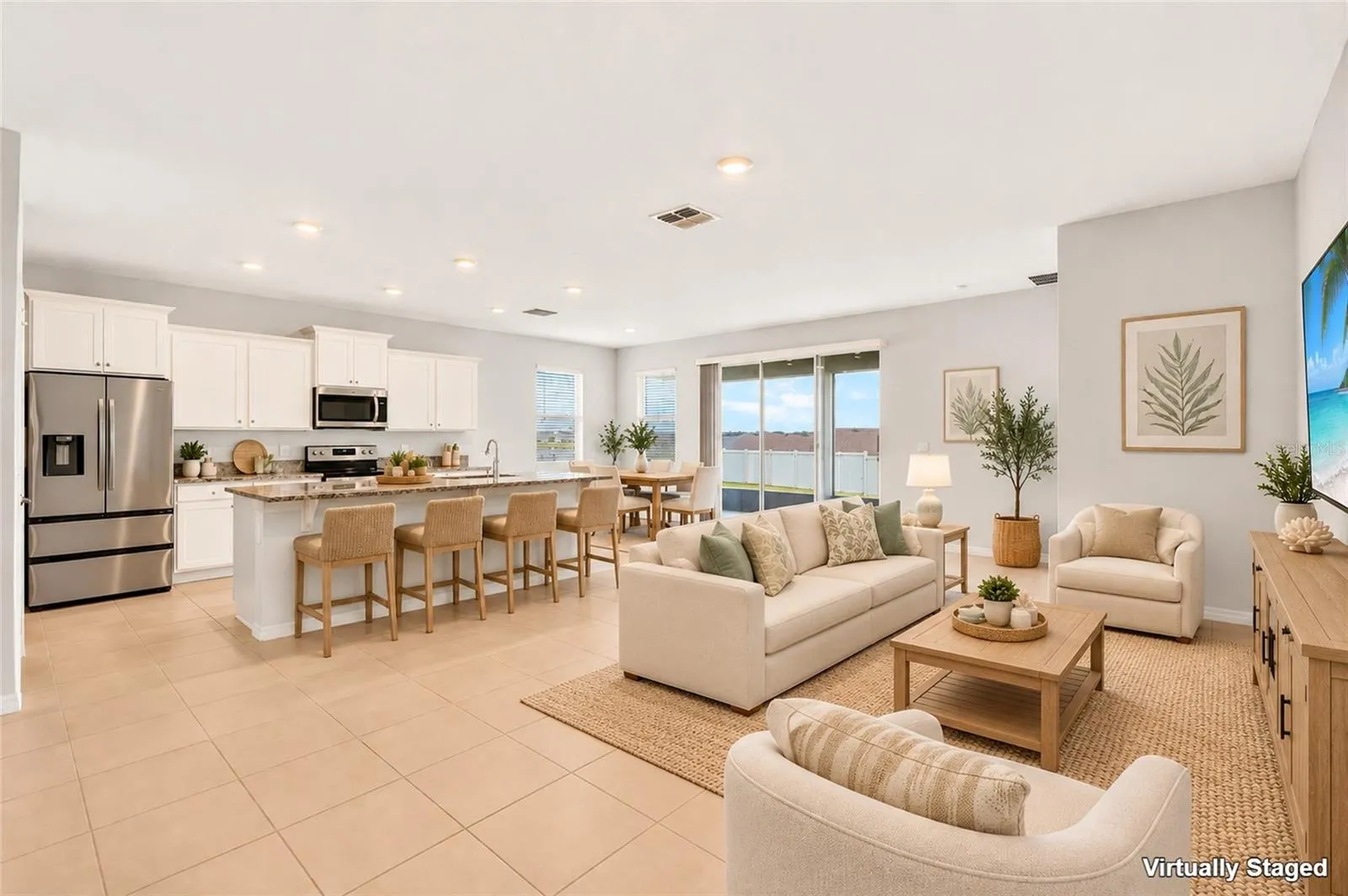 6186 SW 93rd Loop Ocala - Virtual photos of living room