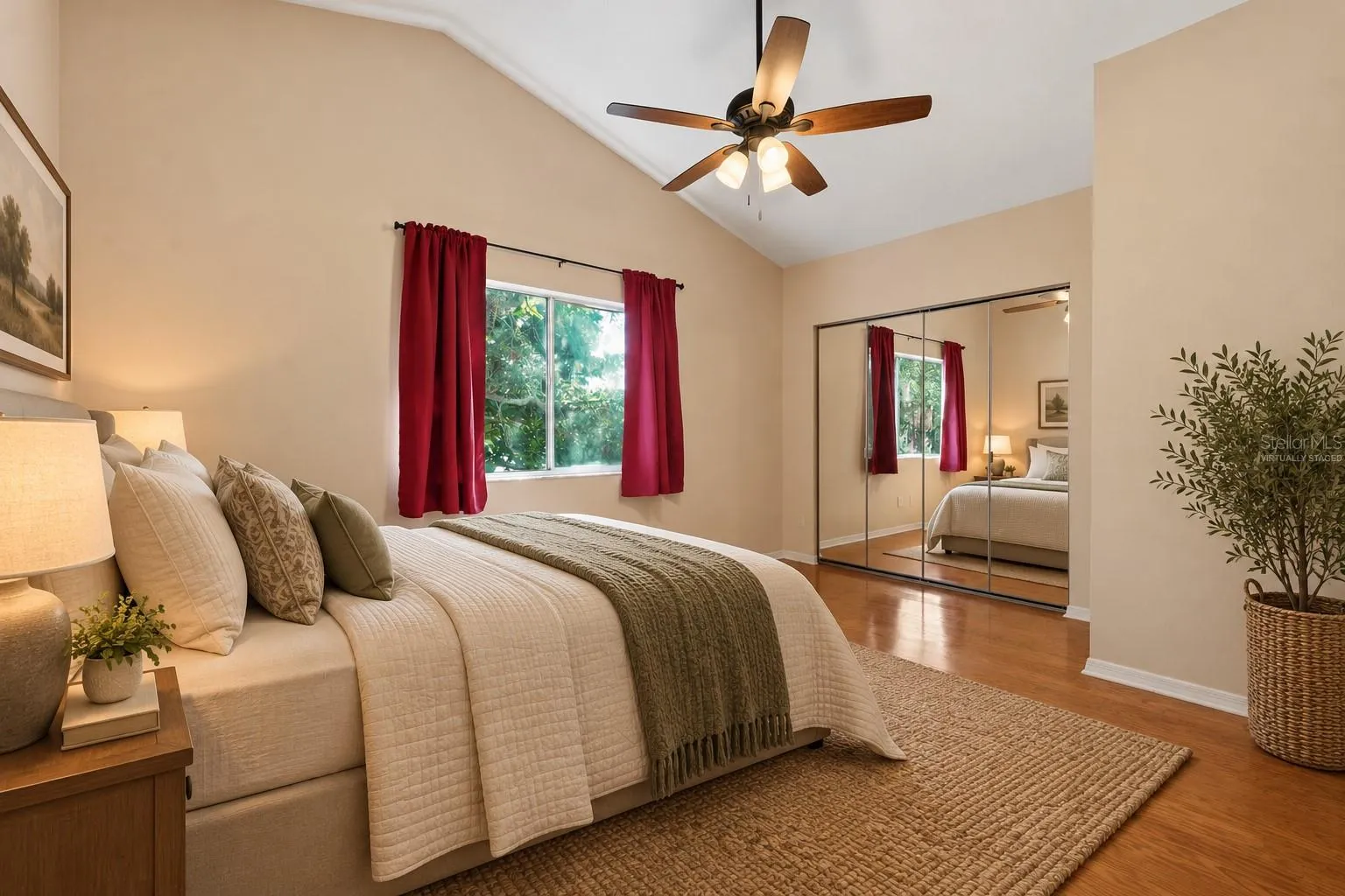 Bedroom Virtually Staged