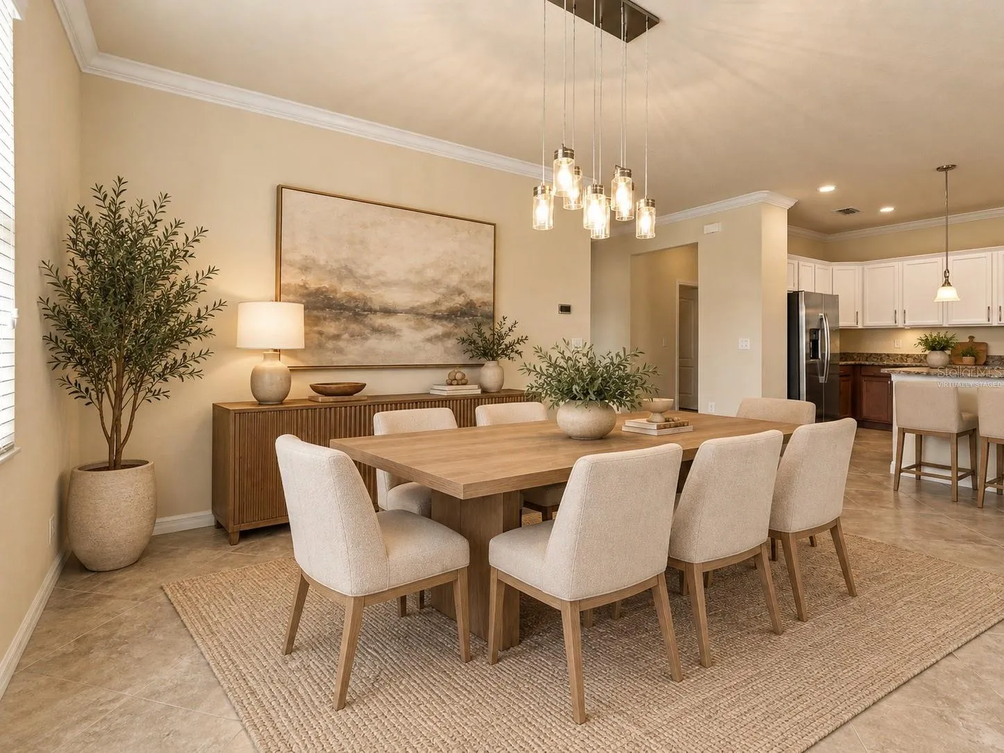 Dining RoomVirtually Staged