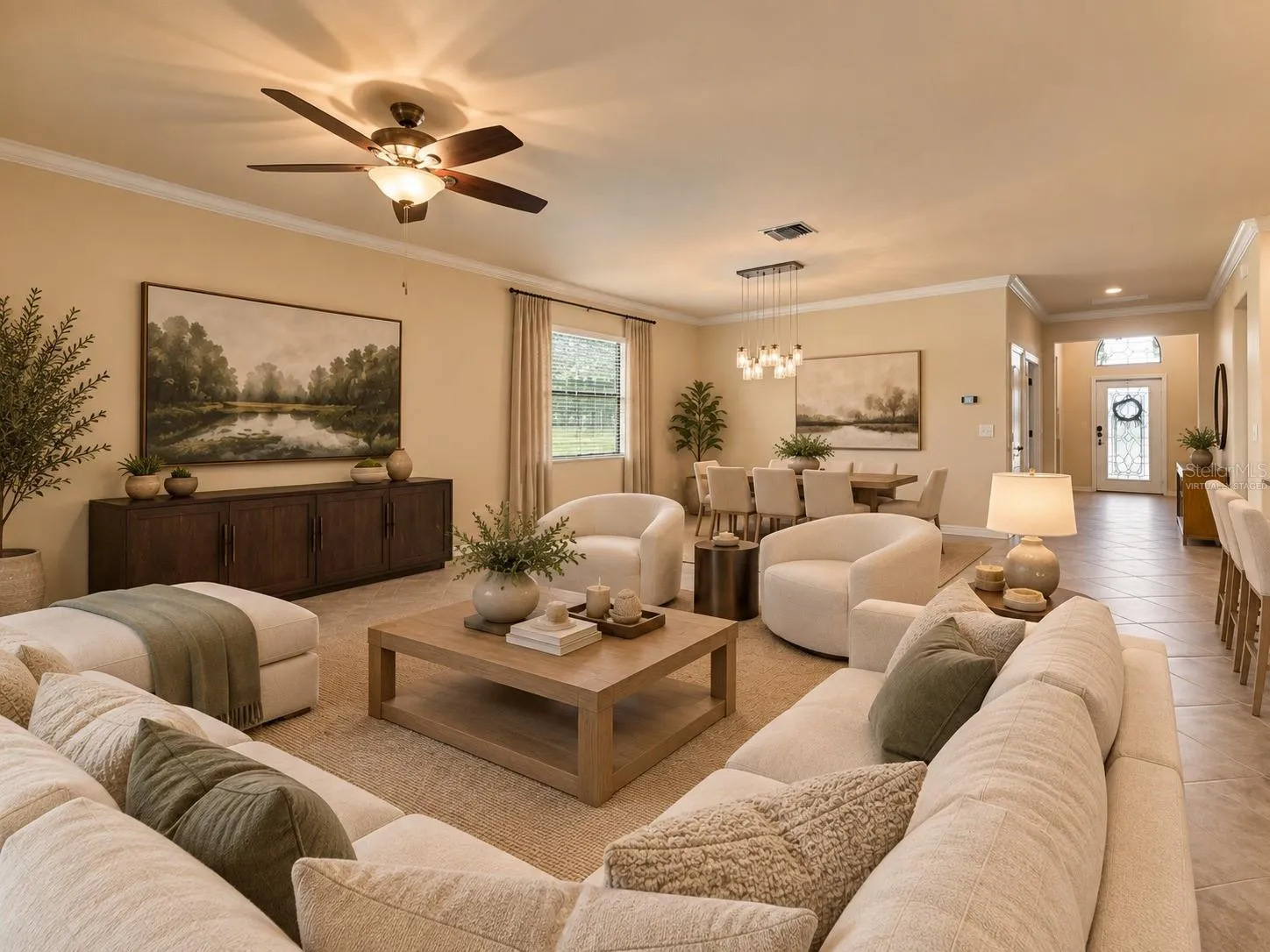 Living RoomVirtually Staged