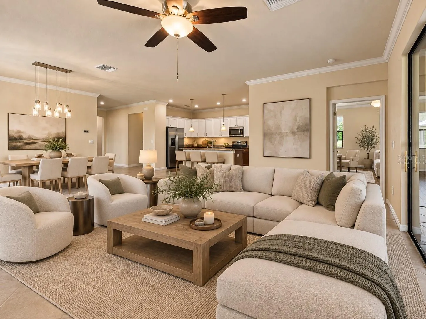 Living RoomVirtually Staged