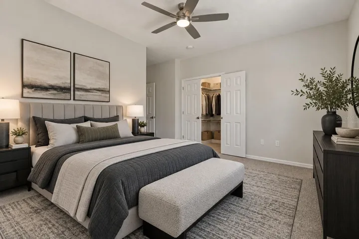 2nd Floor - 3rd Bedroom - Virtually Staged
