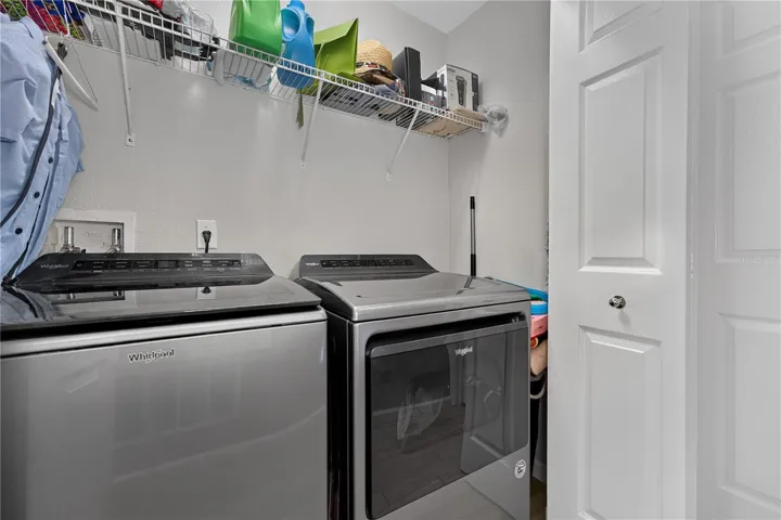 Laundry area