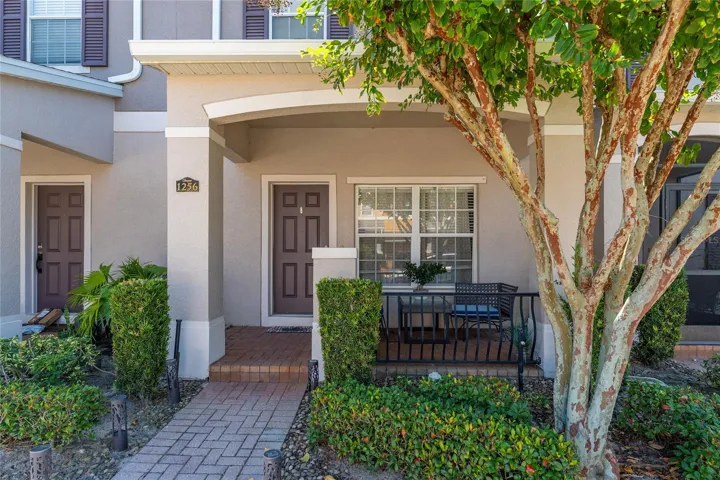 Covered front porch