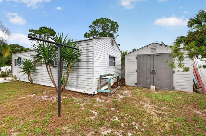 Sheds for storage