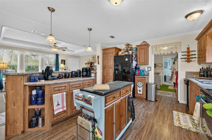 Laundry room off the kitchen