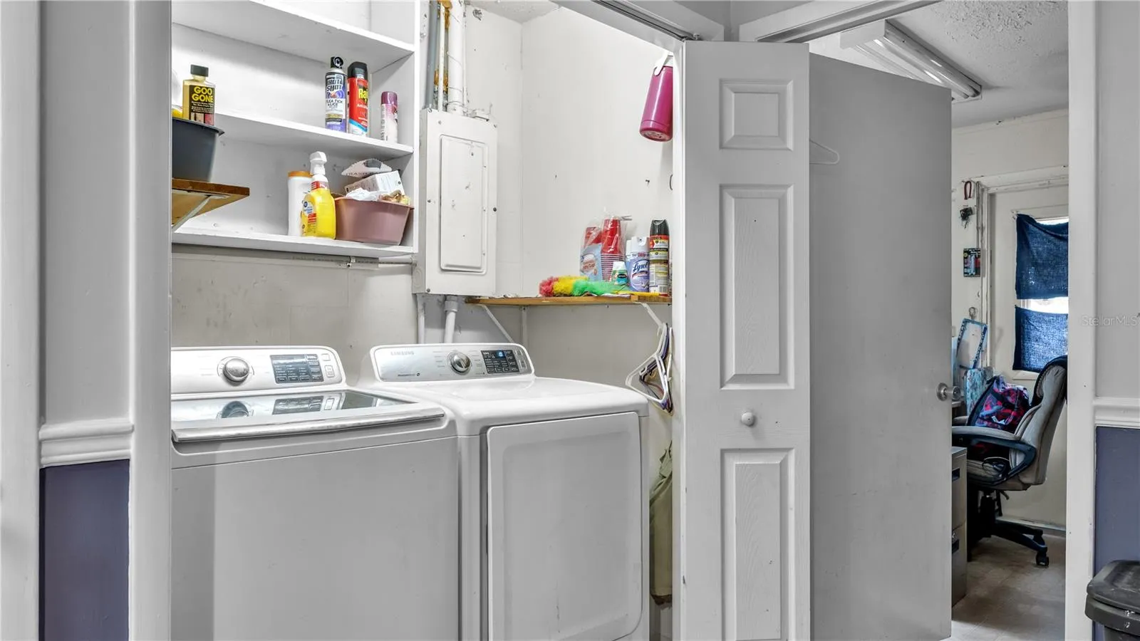 Laundry closet