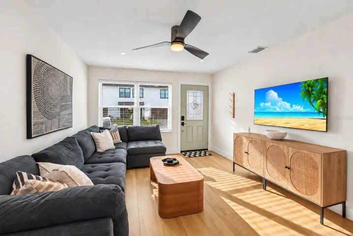 Open Concept Living Room/Dining Room/Kitchen