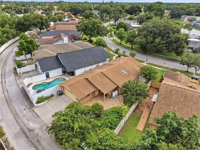 Side Aerial View Of Yard