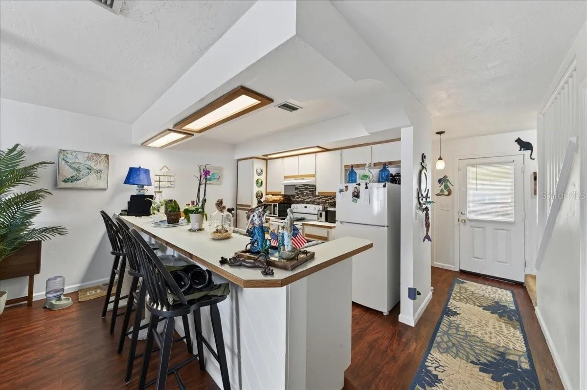 Unit 847 Kitchen with view of the breakfast bar