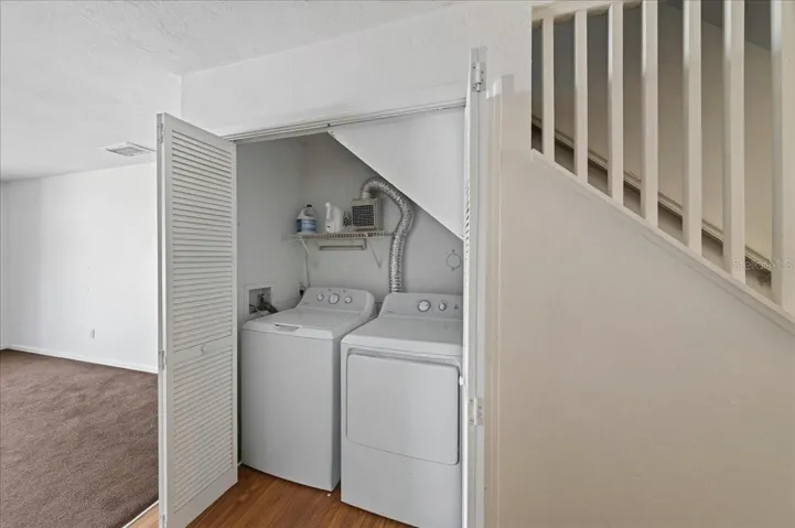 Unit 845 laundry closet
