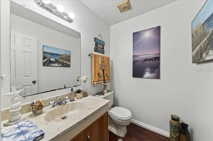 Unit 847 downstairs half bath
